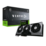 MSI VENTUS GEFORCE RTX 5090 32G 3X OC SCHEDA VIDEO NVIDIA 32GB GDDR7 DLSS4 TRIPLE FAN PCI Express x16 5.0 - 1 HDMI 3 DISPLAYPORT