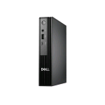 DELL PRO MICRO QCM1250 MINI PC i3-14100T RAM 8GB-SSD 512GB NVMe-INTEL UHD GRAPHICS 730-WI-FI 6E + GIGABIT LAN-WIN 11 PROF NERO (RCDRH)