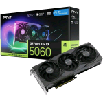 PNY GEFORCE RTX 5060 8GB NVIDIA GDDR7 ARGB DLSS 4 TRIPLE FAN