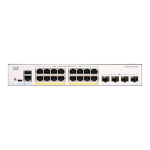 CISCO CATALYST C1300-16P-4X SWITCH GESTITO L3 - 16 x 10/100/1000 (PoE+) + 4 x 10Gb Ethernet SFP+ PoE+ (120 W) MONTABILE SU RACK