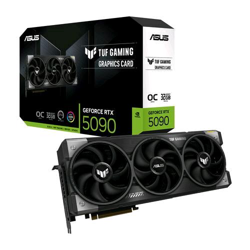 ASUS TUF GAMING TUF-RTX5090-O32G-GAMING NVIDIA GEFORCE RTX 5090 32 GB GDDR7 DLSS4 TRIPLE FAN PCI Express 5.0 - HDMI: 2 Quantità DisplayPorts: 3