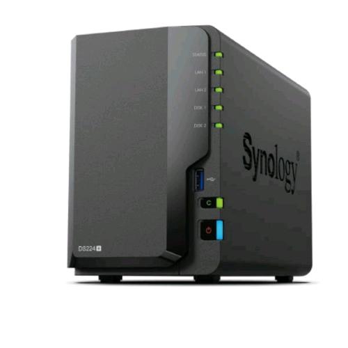 SYNOLOGY DS225+ DISKSTATION NAS 2 BAY SATA CELERON J4125 RAM 2GB DDR4 1 LAN RJ 45 1GBe 1 LAN RJ 45 2.5Gbe TOWER