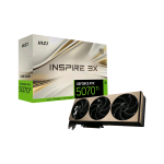 MSI GEFORCE RTX 5070 Ti 16G INSPIRE 3X OC PLUS NVIDIA 16GB GDDR7 TRIPLE FAN PCI Express 5.0- 1 x HDMI 3 x DISPLAYPORT
