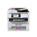 EPSON WORKFORCE PRO EM-C800RDWF STAMPANTE MULTIFUNZIONE INK JET A COLORI A4 WI-FI DUPLEX SCANNER PIANO E ADF FAX A COLORI 33.6 Kbps CASSETO 330 FOGLI GIGABIT LAN USB 35ppm BIANCO  