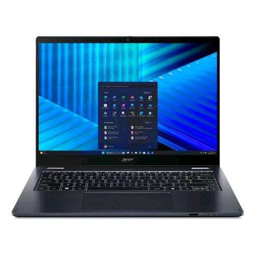 ACER TRAVELMATE TMP414RN-55-TCO-71X7 14" WUXGA TOUCH SCREEN INTEL CORE ULTRA 7 255U RAM 16GB-SSD 1TB NVMe-INTEL GRAPHICS-WI-FI 7 + GIGABIT ETHERNET-WIN 11 PROF BLU (NX.BF8ET.004)