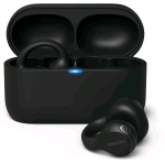 PHILIPS TAQ2000BK AURICOLARI EAR-CUFF TRUE WIRELESS OPEN-EAR MULTIPOINT BLUETOOTH - 28 ORE DI RIPRODUZIONE, RICARICA TASCABILE, CHIAMATE CHIARE PER SPOSTAMENTI ED ALLENAMENTO - NERO