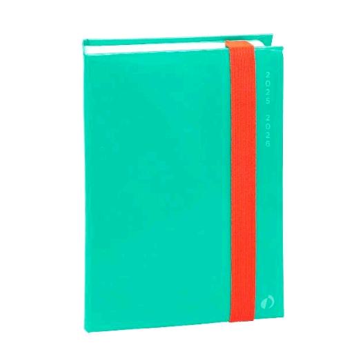 QUO VADIS EUROTEXT AGENDA GIORNALIERA 2025/26 12X17 CM 12 MESI AGOSTO LUGLIO CON ELASTICO RIO VERDE