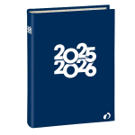 QUO VADIS TEXTAGENDA TROPIKA GIORNALIERA 16 MESI SETTEMBRE 2025 DICEMBRE 2026 12X17 CM BLU MARINE