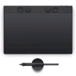 WACOM INTUOS PRO PEN TABLET MEDIUM RISOLUZIONE 5.080 lpi AREA ATTIVA 148mm LARGHEZZA ATTIVA 263mm USB/Bluetooth PENNA WACOM PRO PEN 3
