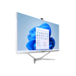 YASHI PIONEER S AY52432 ALL IN ONE 24" INTEL PENTIUM GOLD G6400 RAM 8GB-SSD 256GB NVMe-INTE GRAPHICS-ALTOPARLANTI-WEB CAM-WI-FI 6 + GIGABIT ETHERNET-TASTIERA E MOUSE WIN 11 PROF BIANCO