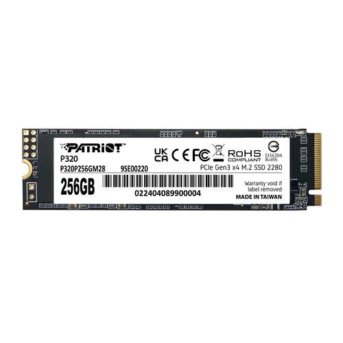 PATRIOT P320 SSD 256GB M.2 2280 PCI Express 3.0