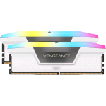 CORSAIR VENGEANCE RGB 32GB KIT 2x 16GB DDR5 6000MHz CL36 DIMM BIANCO