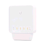 UBIQUITI USW-FLEX-3 SWITCH GESTITO L2 5 PORTE LAN GIGABIT DI CUI 4 PORTE PoE+ 1 PORTA INPUT PoE++ CONF DA 3 Pz.