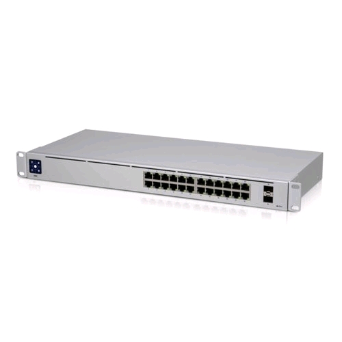 UBIQUITI USW-24 Gen2 SWITCH GESTITO 24 Porte Lan Gigabit + 2 Porte 1G SFP L2 MONTABILE SU RACK