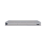 UBIQUITI USW-PRO-MAX-24-POE-EU SWITCH GESTITO L3 24 Porte LAN PoE++ (8P 2.5GbE + 16P 1G) Budget 400W + 2 Porte 10G SFP+ GRIGIO MONTABILE SU RACK