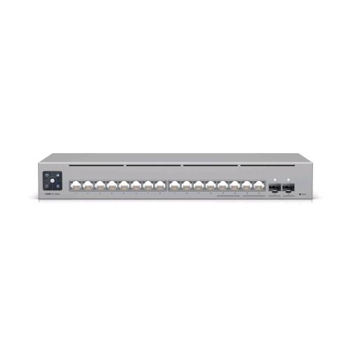 UBIQUITI USW-PRO-MAX-16 SWITCH GESTITLO L3 16 PORTE - 4 PORTE 2.5GbE + 12 PORTE 1G 2 Porte 10G SFP+ MONTABILE SU RACK