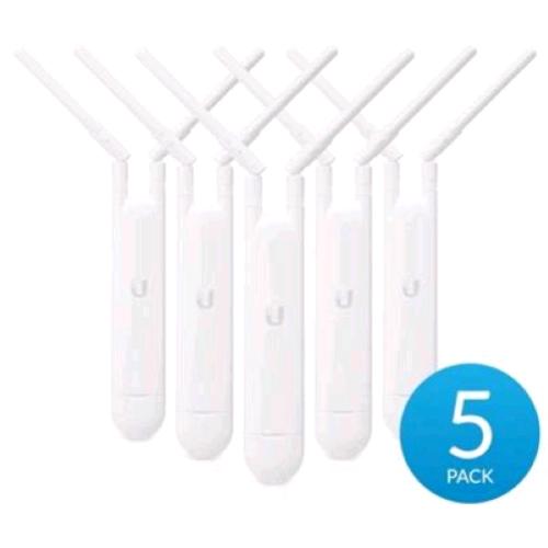 UBIQUITI UAP-AC-M-5 UNIFI ACCESS POINT MESH WIRELESS OUTDOOR/INDOOR DUALBAND 2.4GHz/300M 5GHz/867M MIMO 2x 2 CONF 5 Pz.