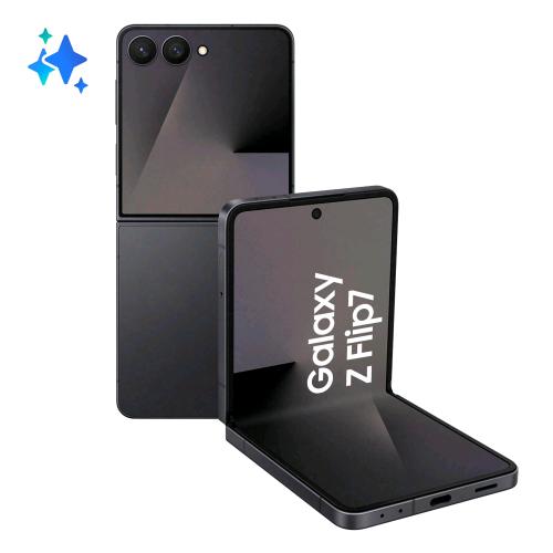 SAMSUNG F766 GALAXY Z FLIP7 5G DUAL SIM 6.8" OCTA CORE 256GB RAM 12GB 5G ITALIA JETBLACK