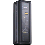 XIAOMI HYPERCHARGE POWERBANK 25.000mAh PD 3.1 212 W DISPALY A COLORI ULTRACOMPATTA PER NOTEBOOK TABLET SMARTPHONE NERO