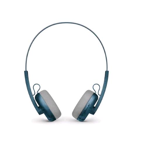 PHILIPS THE RINGO CUFFIE ON-EAR WIRELESS DESIGN RETRO' USB-C VERDE/AZZURRO