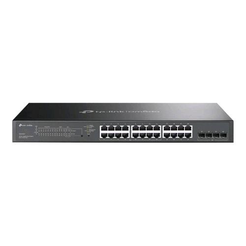 TP-LINK OMADA SG2428LP SWITCH GESTITO L2/L2+ - 16 x 10/100/1000 (PoE+) + 8 x 10/100/1000 + 4 x Gigabit Ethernet SFP- PoE+ (150 W) MONTABILE SU RACK