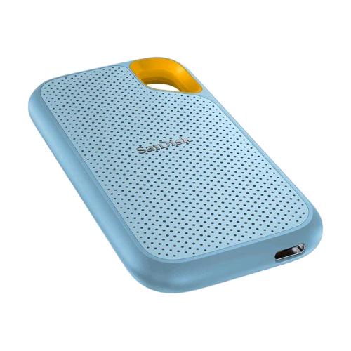SANDISK EXTREME PORTABLE V2 SSD 2TB ESTERNO PORTATILE USB-C 3.2 Gen 2 CRITTOGRAFATO 256 bit AES SKY BLU