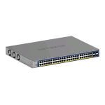 NETGEAR GS752TXP-300EUS SWITCH GESTITO L3 - 48 x 10/100/1000 (PoE+) + 4 x SFP+ PoE+ (380 W) DESKTOP MONTABILE SU RACK