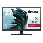 IIYAMA G-MASTER RED EAGLE G2770QSU-B6 GAMING 27" LED WQHD 2560 x 1440 180Hz 400 CD/mq 0.2ms 1200:1 ALTOPARLANTI HDMI DISPLAYPORT NERO