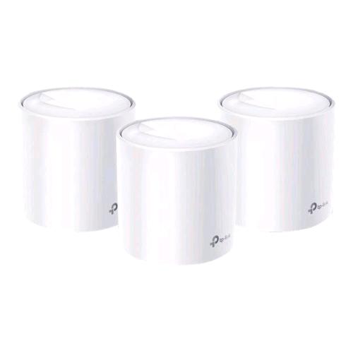 TP-LINK DECO X60 WI-FI 6 MESH AX3000 IMPIANTO WI-FI COPERTURA FINO A 650 CONF. 3 Pz.