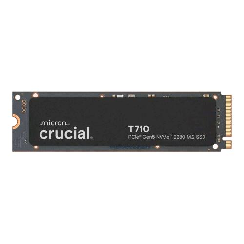 CRUCIAL T710 SSD 2TB M.2 2280 NVMe CRITTOGRAFATO PCI Express 5.0  TCG Opal Encryption 2.01 NERO