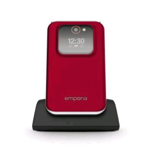 EMPORIA JOY LTE 2.8" EASY PHONE CLAMSHELL FOTOCAMERA 2 MP 4G LTE ITALIA RED