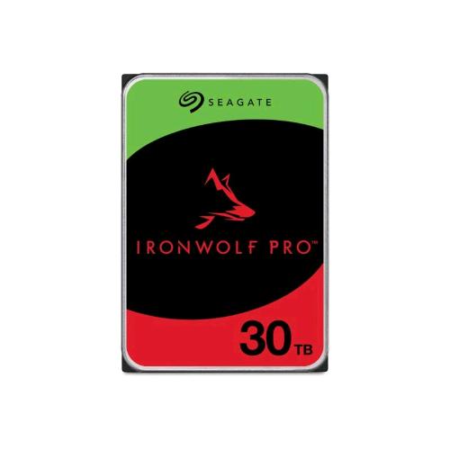 SEAGATE IRONWOLF PRO HDD 30TB INTERNO SATA 6Gb/s 3.5" CACHE 512MB 7.200rpm