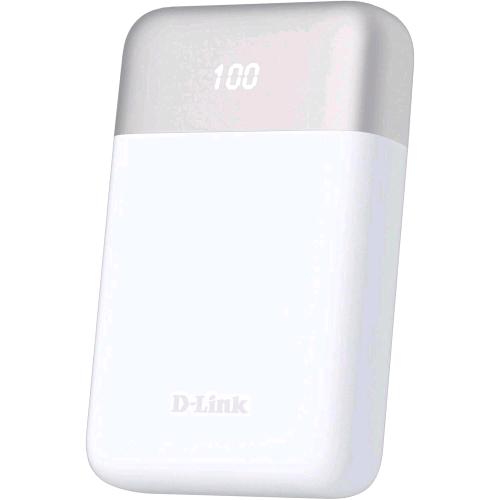 D-LINK DPP-101 POWERBANK 10.000mAh 18 W QC 3.0, PD 3.0 -DISPLAY DIGITALE 2 CONNETTORI DI USCITA (24 PIN USB-C, USB) ARGENTO BIANCO