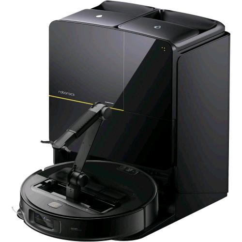 ROBOROCK SAROS Z70 ROBOT ASPIRAPOLVERE LAVA PAVIMENTI WI-FI CON BRACCIO MECCANICO A 5 ASSI FUNZIONE RICONOSCIMENTO ANIMALI POTENZA ASPIRAZIONE 22.000 Pa 6.400 mAh STAZIONE DI RICARICA E SVUOTAMENTO NERO 