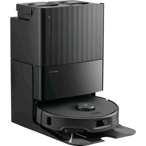 ROBOROCK Qrevo EDGE 5V1 ROBOT ASPIRAPOLVERE LAVA PAVIMENTI WI-FI POTENZA ASPIRAZIONE HYPERFORCE DA 18.500 Pa 5.200 mAh STAZIONE DI RICARICA E SVUOTAMENTO POLVERE E LIQUIDI NERO