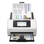 EPSON WORKFORCE DS-800WN SCANNER A4 WI-FI DISPLAY TOUCH 4.2" USB LAN 50ppm 8.000 PAGINE GIORNALIERE 600 x 600 DPI BIANCO