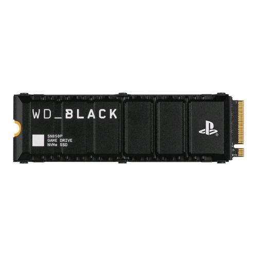 WESTERN DIGITAL BLACK SN850P PS5 SSD 1TB NVMe 2280 PCIe 4.0 x4 CON DISSIPATORE INTEGRATO LICENZA PLAYSTATION
