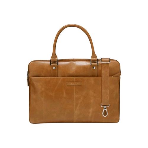 DBRAMANTE1928 ROSENBORG BORSA PER NOTEBOOK 16" CON MANICI E TRACOLLA CUOIO