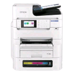 EPSON WORKFORCE PRO EM-C8101RDWF STAMPANTE MULTIFUNZIONE INK JET A COLORI A3+ WI-FI SCANNER ADF FAX A COLORI 33,6 Kbit/s USB GIGABIT LAN 26ppm BIANCO 
