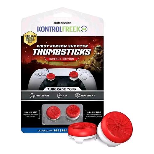 STEELSERIES FPS INFERNO EDITION PS5 ROSSO BIANCO