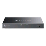 TP-LINK OMADA ES210GMP SWITCH GESTITO 8 x 10/100/1000 (PoE+) + 1 x 10/100/1000 + 1 x combinazione Gigabit SFP/RJ-45 (uplink) PoE+ (123 W) DESKTOP MONTABILE A PARETE