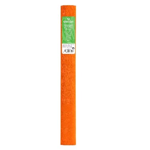 CANSON CARTA CRESPA 32GR ROTOLO 50 X 250 CM ARANCIONE CONF 10 Pz.