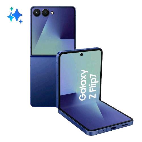 SAMSUNG F766 GALAXY Z FLIP7 5G DUAL SIM 6.8" OCTA CORE 256GB RAM 12GB 5G ITALIA BLUE SHADOW