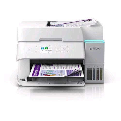 EPSON ECOTANK ET-3956 STAMPANTE MULTIFUNZIONE INK-JET ITS A COLORI A4 WI-FI 18ppm 250 FOGLI USB LAN BIANCO