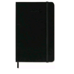 MOLESKINE DAILY PLANNER AGENDA GIORNALIERA 2026 12 MESI FORMATO POCKET 9 X 14 CM COPERTINA RIGIDA CHIUSURA CON ELASTICO BLU