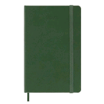 MOLESKINE DAILY PLANNER AGENDA GIORNALIERA 2026 12 MESI FORMATO POCKET 9 X 14 CM COPERTINA RIGIDA CHIUSURA CON ELASTICO VERDE