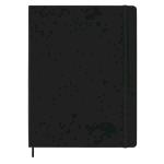 MOLESKINE WEEKLY PLANNER AGENDA SETTIMANALE 2026 12 MESI FORMATO XL 19 X 25 CM COPERTINA RIGIDA CHIUSURA CON ELASTICO NERO