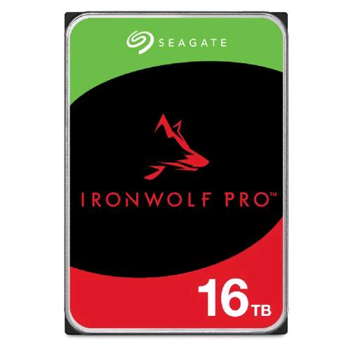 SEAGATE IRONWOLF PRO HDD 16TB SATA 3.5" 7200RPM ENTERPRISE NAS CMR 256MB DI CACHE 6GB/S 
