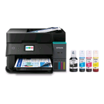 EPSON ECOTANK ET-4950 STAMPANTE MULTIFUNZIONE INK JET A COLORI ITS A4 WI-FI FRONTE RETRO FAX 33.6 Kbps USB LAN 18ppm NERO