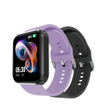 CELLY TRAINERBEAT2 SMARTWATCH 1.44" BLUETOOTH MONITORAGGIO ATTIVITA' FISICA CON DUE CINTURINI INTERCAMBIALI NELLA CONFEZIONE VIOLA/NERO